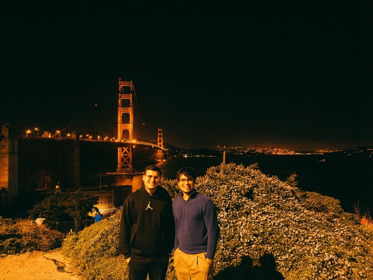 Abhi and Shikhar, founders of Brushless