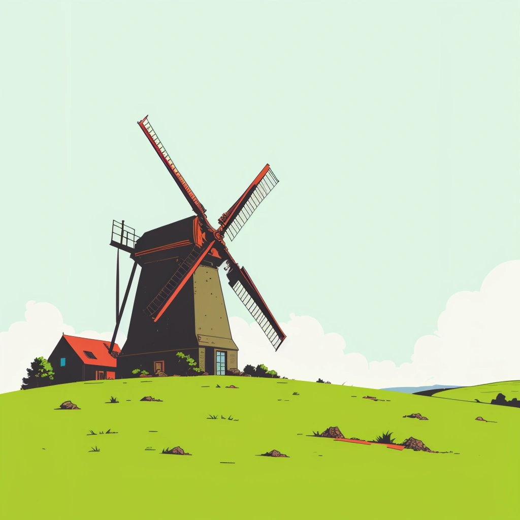 windmill house